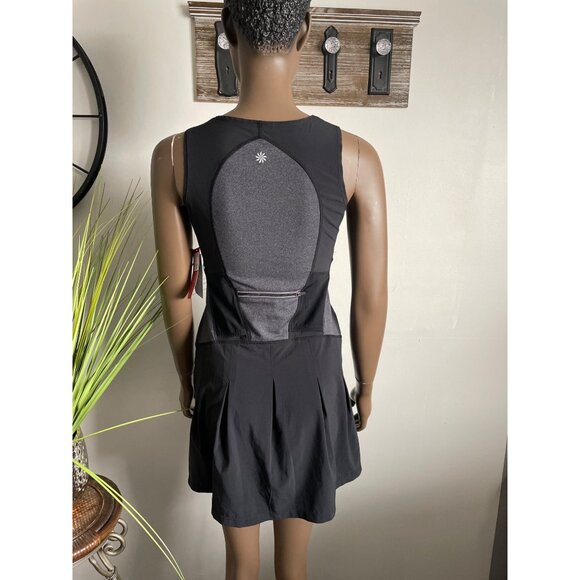 NWT ATHLETA Womens  Athletic Dress With  Pleated Skirt Design Size XS - Picture 3 of 9